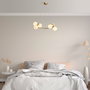 Opviq Luminar - 14146 Lámpara de Araña Dorada con Altura Ajustable